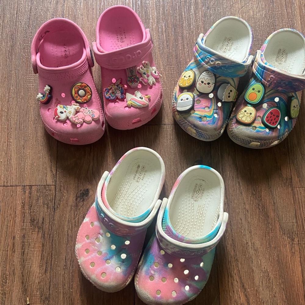 Toddler girls Crocs